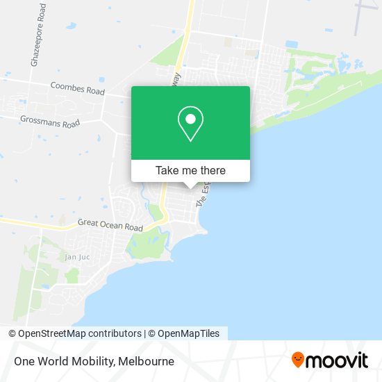 One World Mobility map