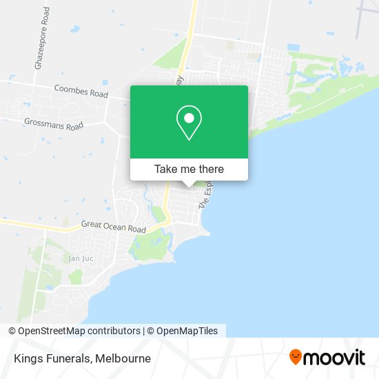 Kings Funerals map