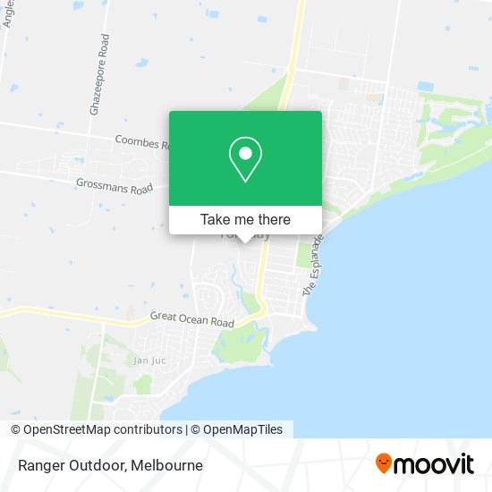 Ranger Outdoor map