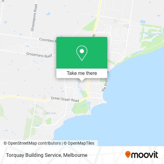 Torquay Building Service map