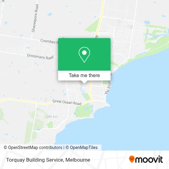 Mapa Torquay Building Service