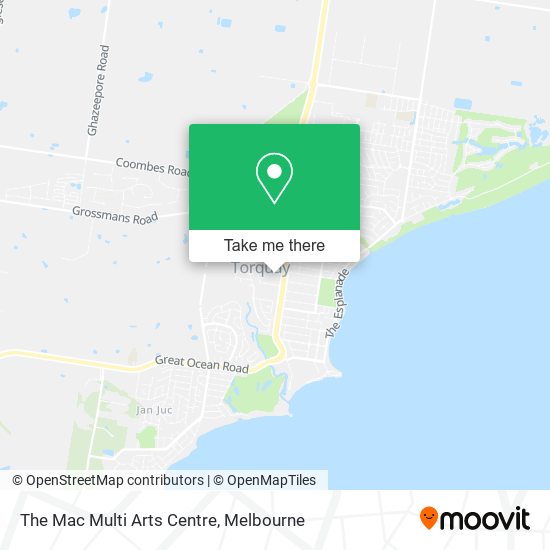 The Mac Multi Arts Centre map
