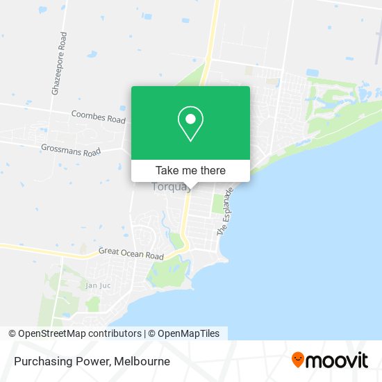 Purchasing Power map