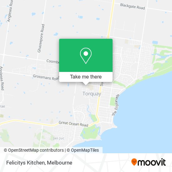 Felicitys Kitchen map