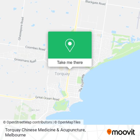 Torquay Chinese Medicine & Acupuncture map