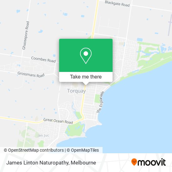 James Linton Naturopathy map