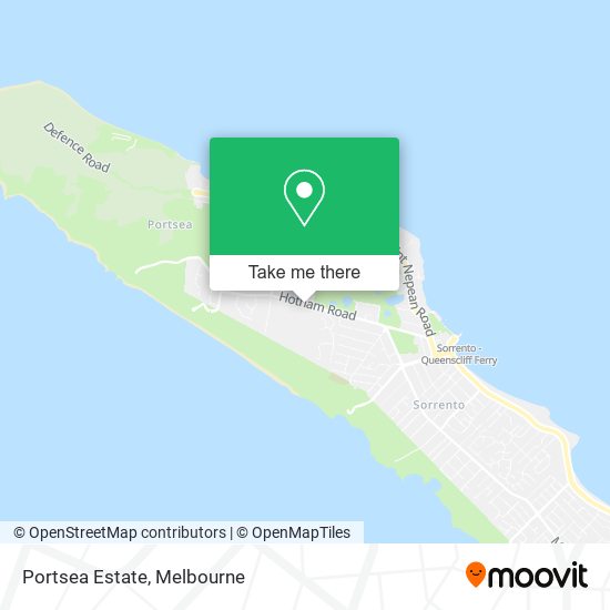 Portsea Estate map