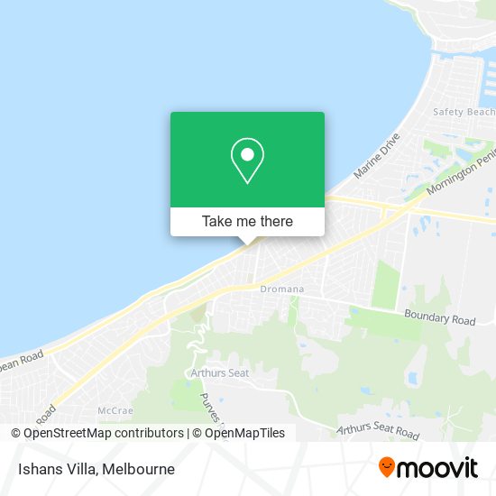 Ishans Villa map