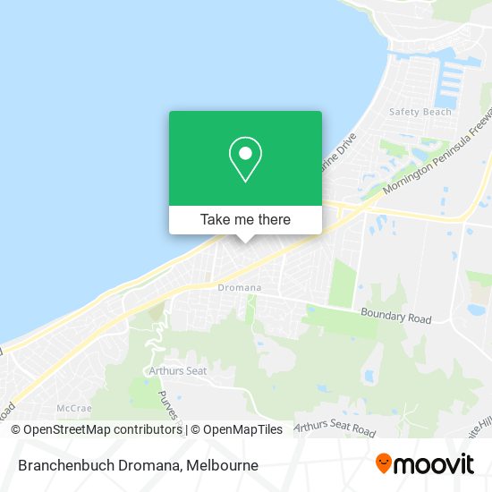 Branchenbuch Dromana map