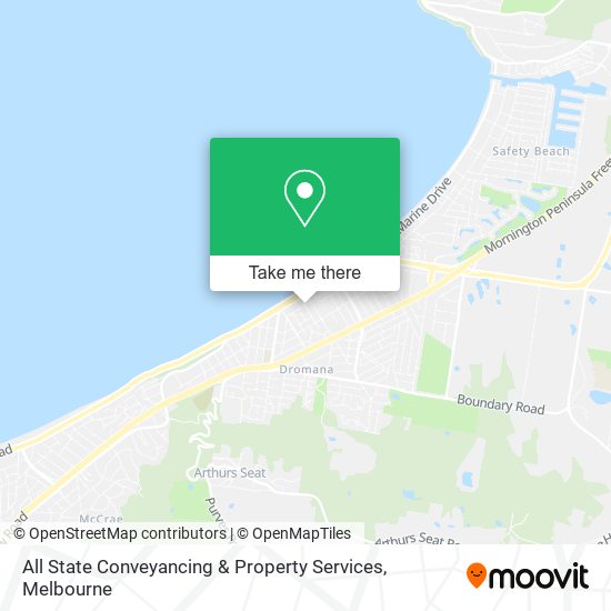 All State Conveyancing & Property Services map