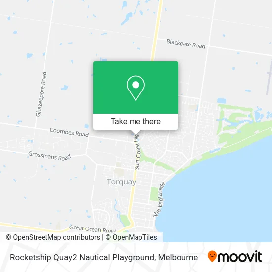 Mapa Rocketship Quay2 Nautical Playground