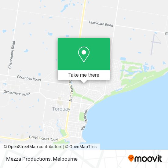 Mezza Productions map