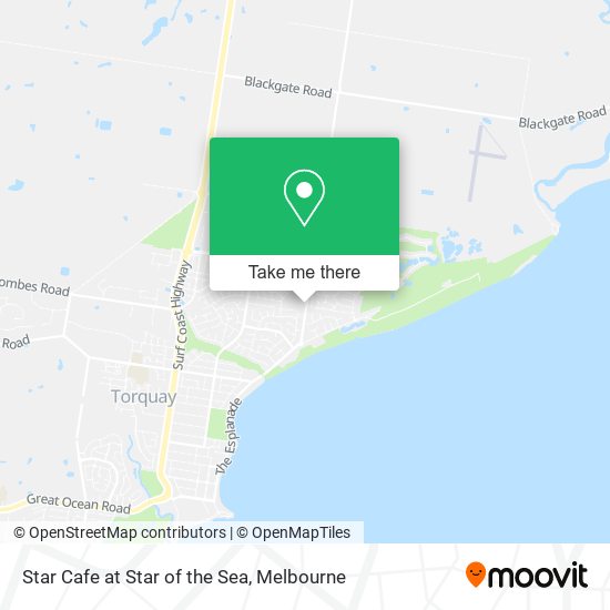 Star Cafe at Star of the Sea map