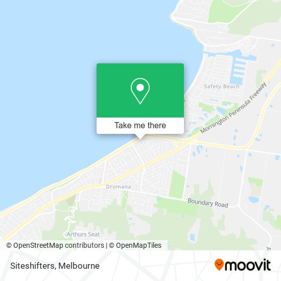 Siteshifters map