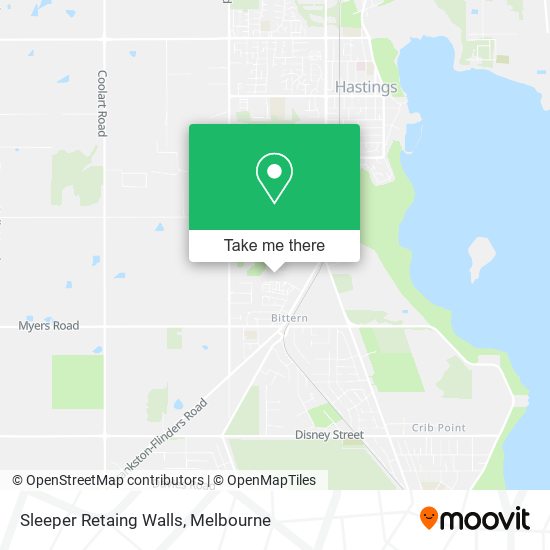 Sleeper Retaing Walls map