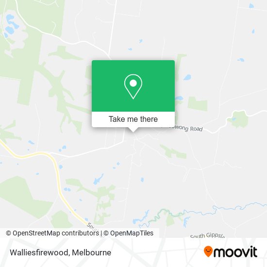 Walliesfirewood map