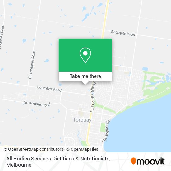 All Bodies Services Dietitians & Nutritionists map