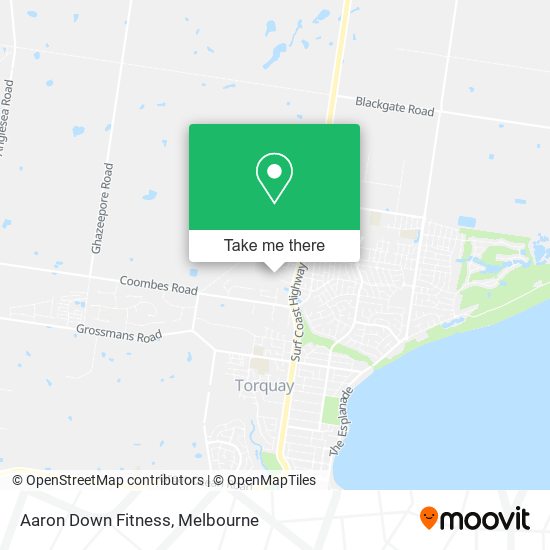 Aaron Down Fitness map