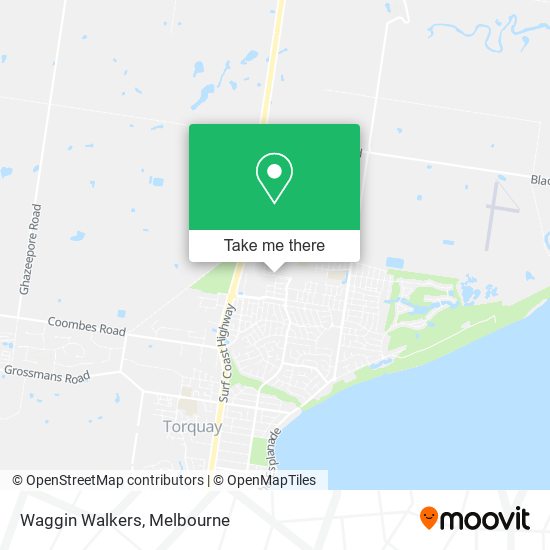Waggin Walkers map