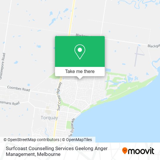 Surfcoast Counselling Services Geelong Anger Management map