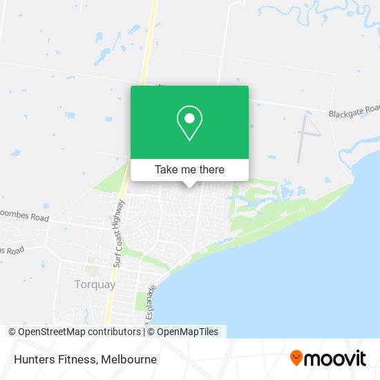 Hunters Fitness map