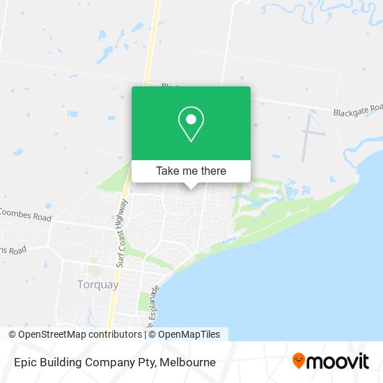 Epic Building Company Pty map
