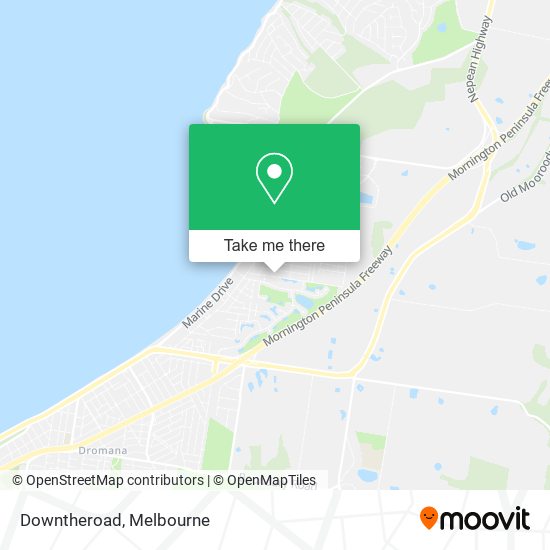 Downtheroad map