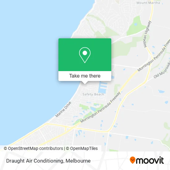 Draught Air Conditioning map
