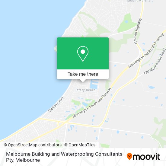 Melbourne Building and Waterproofing Consultants Pty map