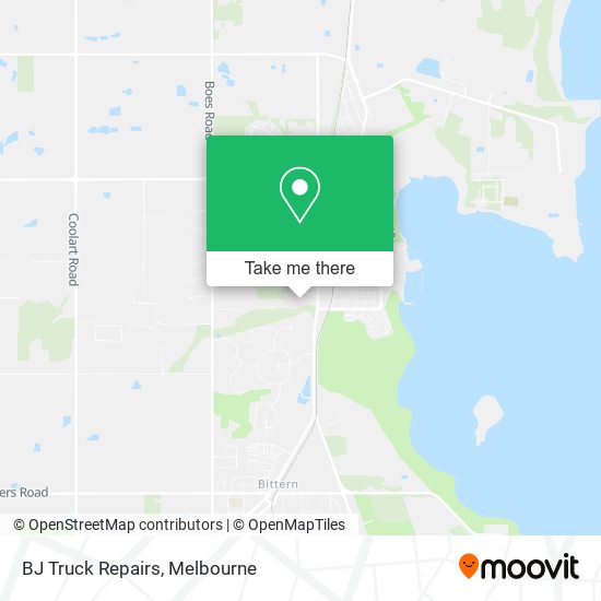 BJ Truck Repairs map