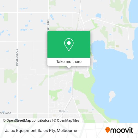 Jalac Equipment Sales Pty map