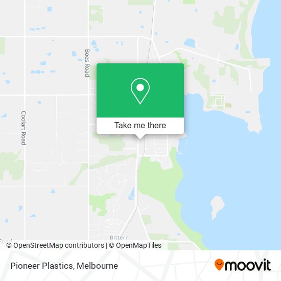 Pioneer Plastics map