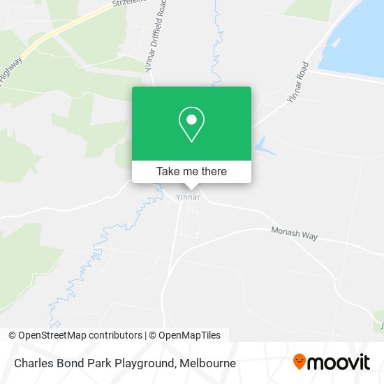 Charles Bond Park Playground map
