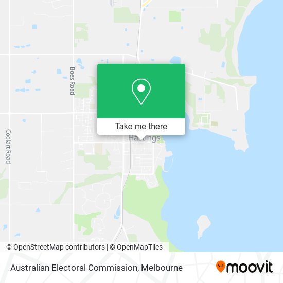 Australian Electoral Commission map