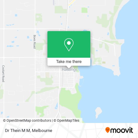 Dr Thein M M map
