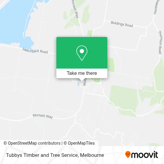 Mapa Tubbys Timber and Tree Service