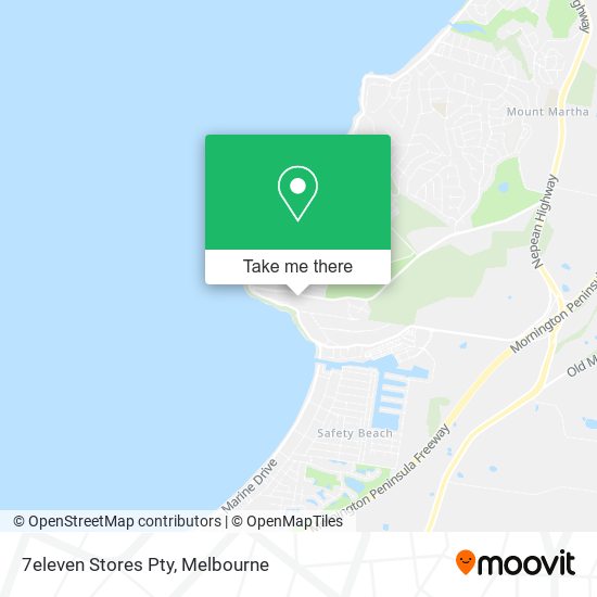 7eleven Stores Pty map