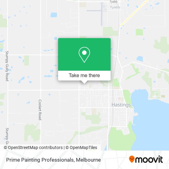 Prime Painting Professionals map