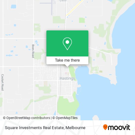 Square Investments Real Estate map
