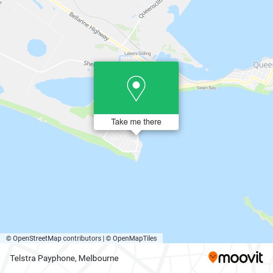 Mapa Telstra Payphone