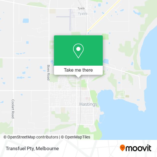 Transfuel Pty map
