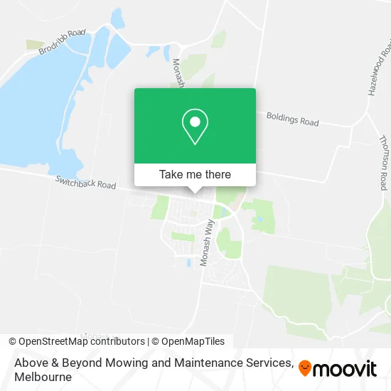 Above & Beyond Mowing and Maintenance Services map