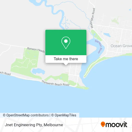 Mapa Jnet Engineering Pty