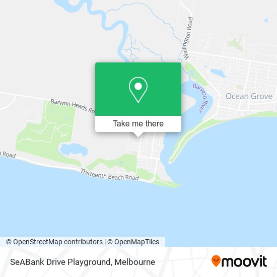 SeABank Drive Playground map