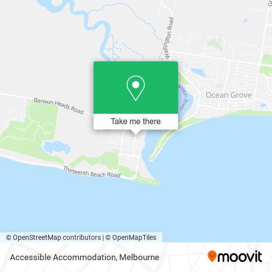 Accessible Accommodation map
