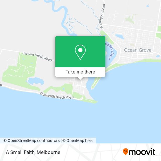 A Small Faith map