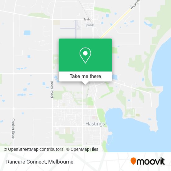 Rancare Connect map