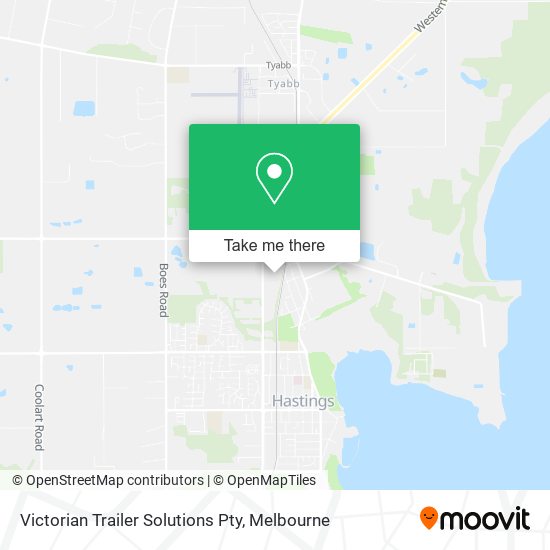 Victorian Trailer Solutions Pty map