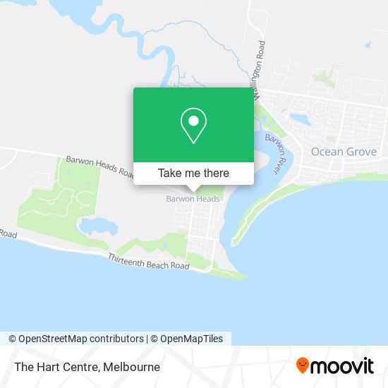 The Hart Centre map