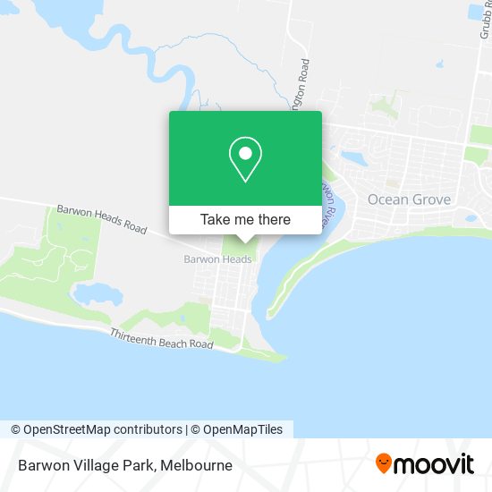 Barwon Village Park map